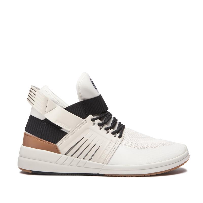 Zapatillas Altas Supra Argentina Hombre - SKYTOP V Blancas / Negras (NVTYX-9680)